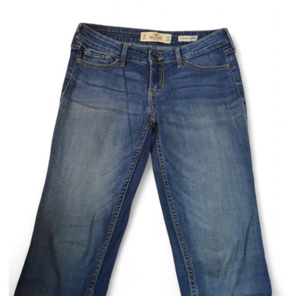 Hollister Jeans Womens 5R Low Rise Super Skinny Medium Wash Denim W27 L30 - Picture 3 of 4